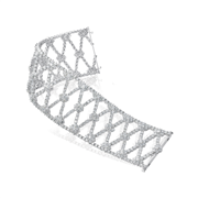 Diamond lattice bracelet/18W